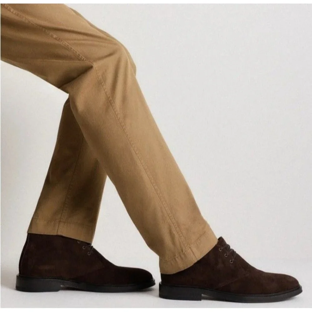 Quince Heritage Suede Chukka Suede Leather Chukka Boots Men's Size 12